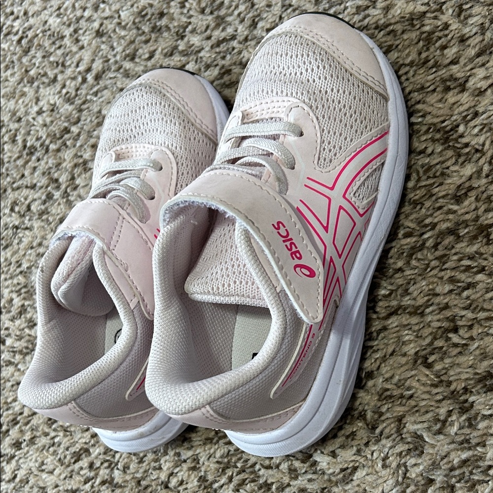 Asics Kids Sneakers in Light Pink and White